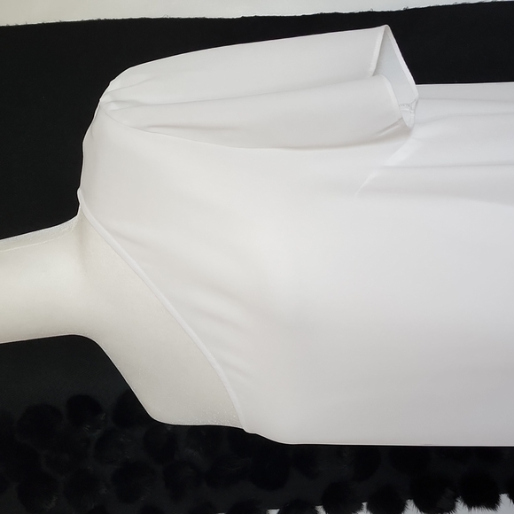 Marciano White One Shoulder Asymmetrical Top - Picture 6 of 14